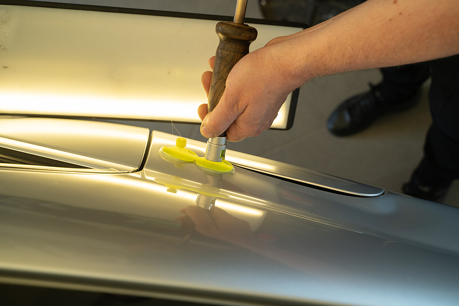 Paintless dent repair